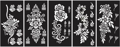 Ghar™ | Henna Stencil Stickers