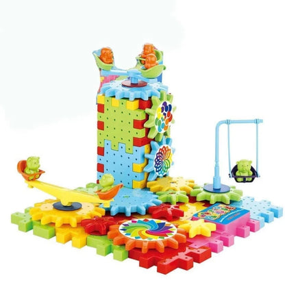 Smart Rotating Building Blocks (101 Pieces & 500+ Designs)