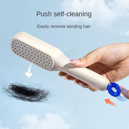 Sleeky™-Self Cleaning Brush| Reduces Hair Breakage & Dandruff