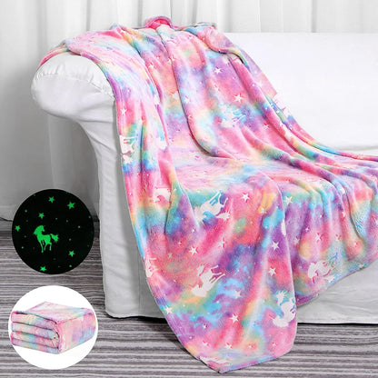 Ghar™ | Cozy Oversized Blanket - Glow in The Dark