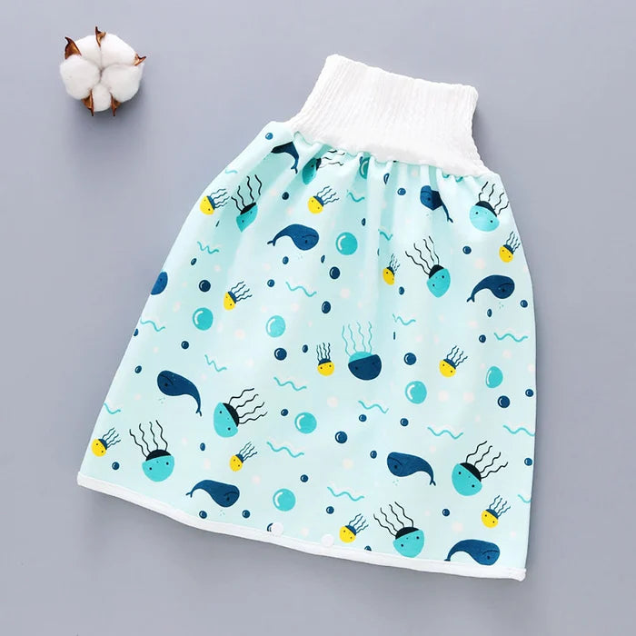 Ghar™- Waterproof Baby Diaper Skirt