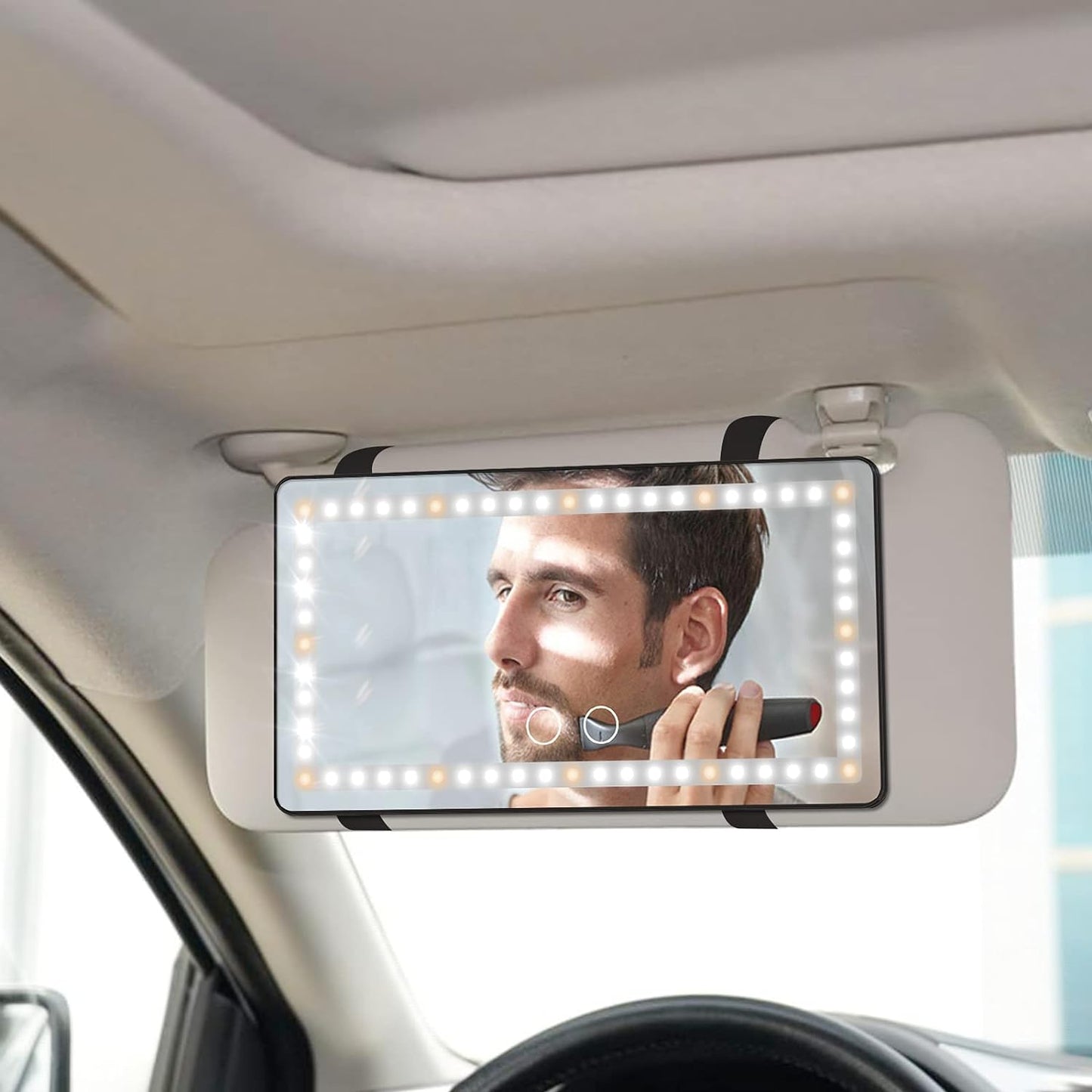 Ghar™ | Car Vanity Mirror